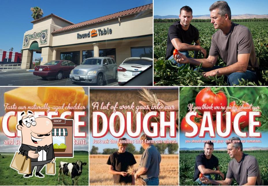Round Table Pizza, 1691 E Noble Ave in Visalia Restaurant menu and