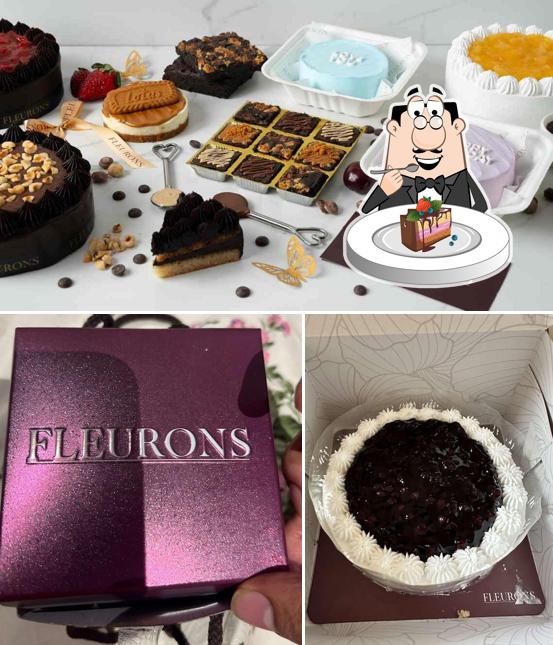 Chocolate cake at Fleurons - Handcrafted Cakes And Brownies