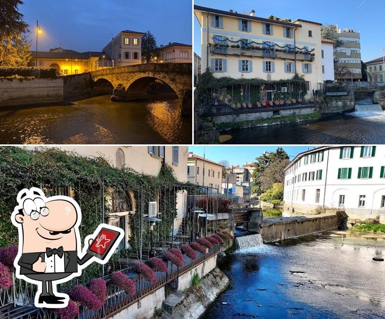 Gli esterni di Enoteca Il Mulino