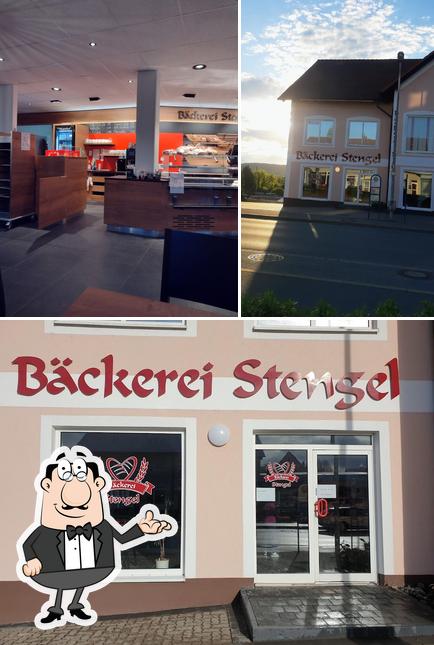 Помимо прочего, в Bäckerei Stengel есть внутреннее оформление и еда