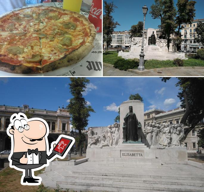 Voici l’image représentant la extérieur et pizza sur Kebab Pamukkale