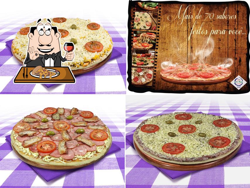 No Rede Leve Pizza, você pode conseguir pizza