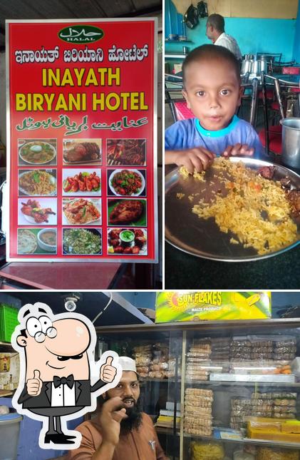 Look at the picture of INAYATH BIRYANI HOTEL