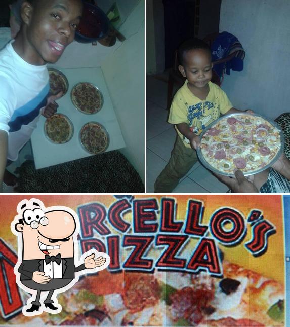 Look at this image of Marcello's Pizzas