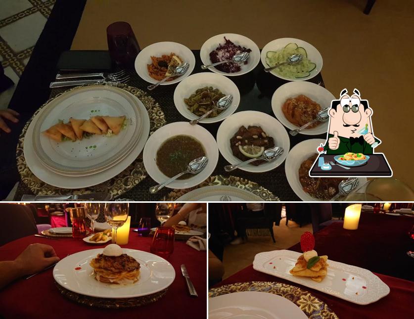 Nourriture à Restaurant Palais Soleiman قصر سليمان