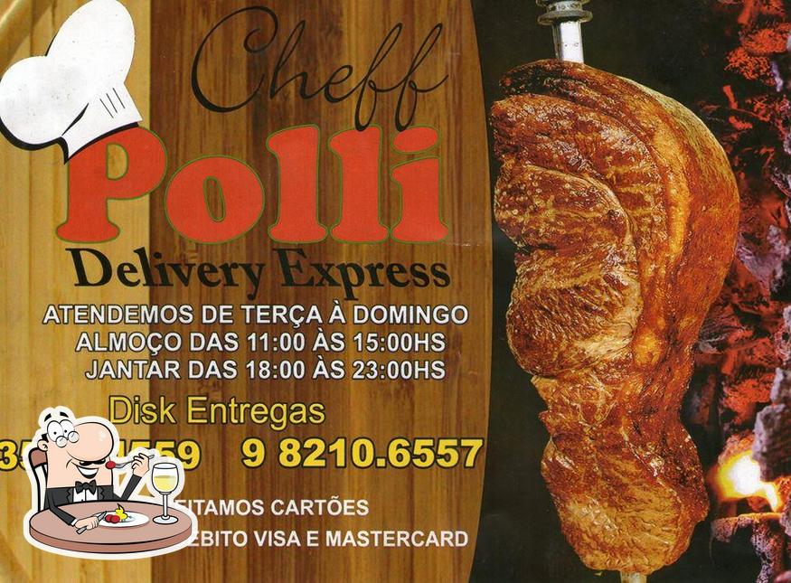 Comida em Polli cheff