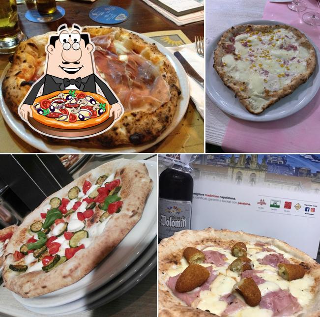 A Centopizze, vous pouvez essayer des pizzas