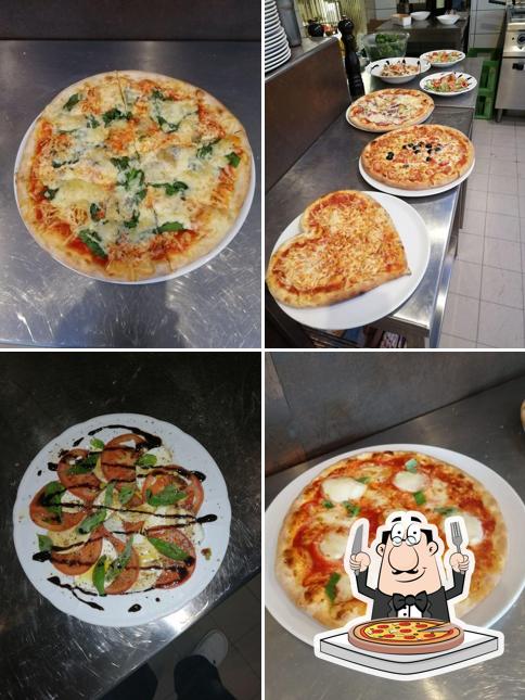 Probiert eine Pizza bei Restaurant Calabria