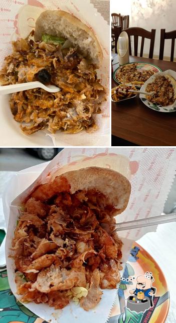 Panino con maiale stirato al Pizzeria Kebab - La Libertà