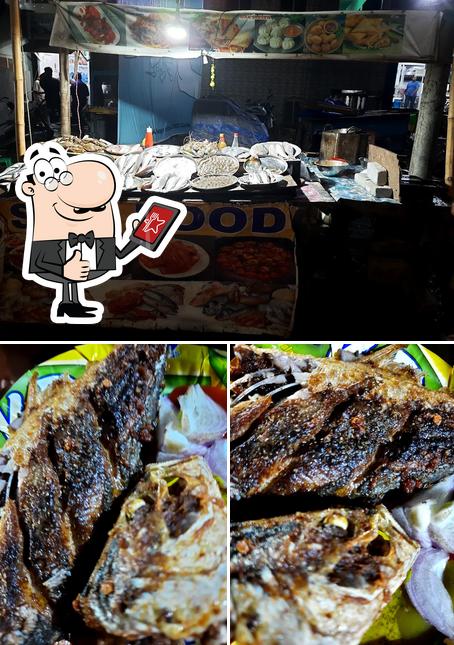 Seafood stall (cooks to order)