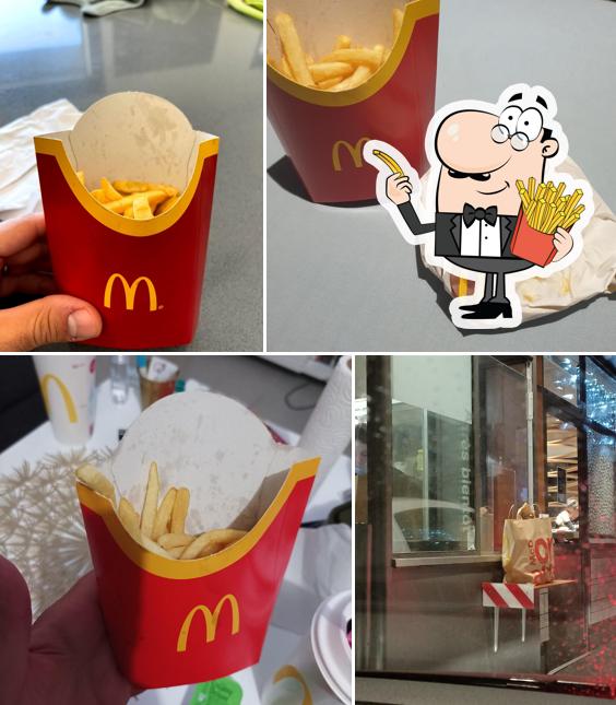 Essayez des pommes frites à McDonald's