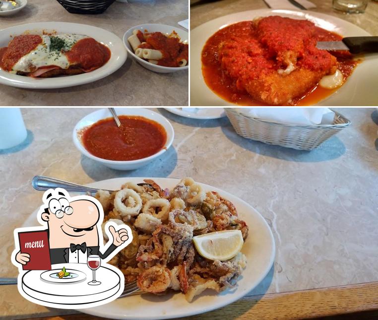 Food at Pagliacci's Restaurant
