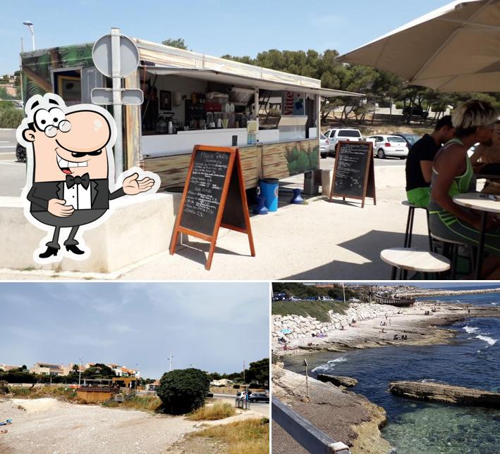 La Plage restaurant, SaussetlesPins, Rte de la Couronne Critiques de restaurant