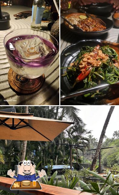 The restaurant's food and exterior