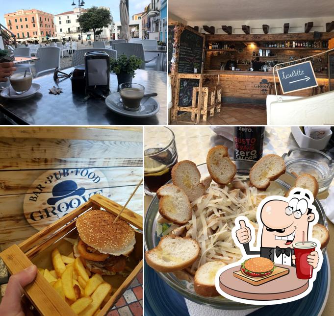 Hamburger al Groove Café