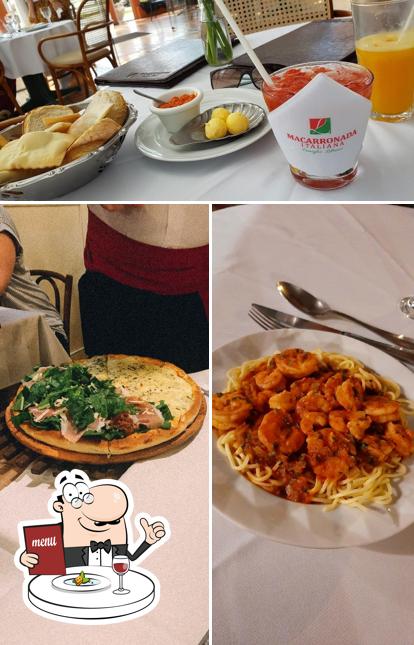 Еда в "Macarronada Italiana"