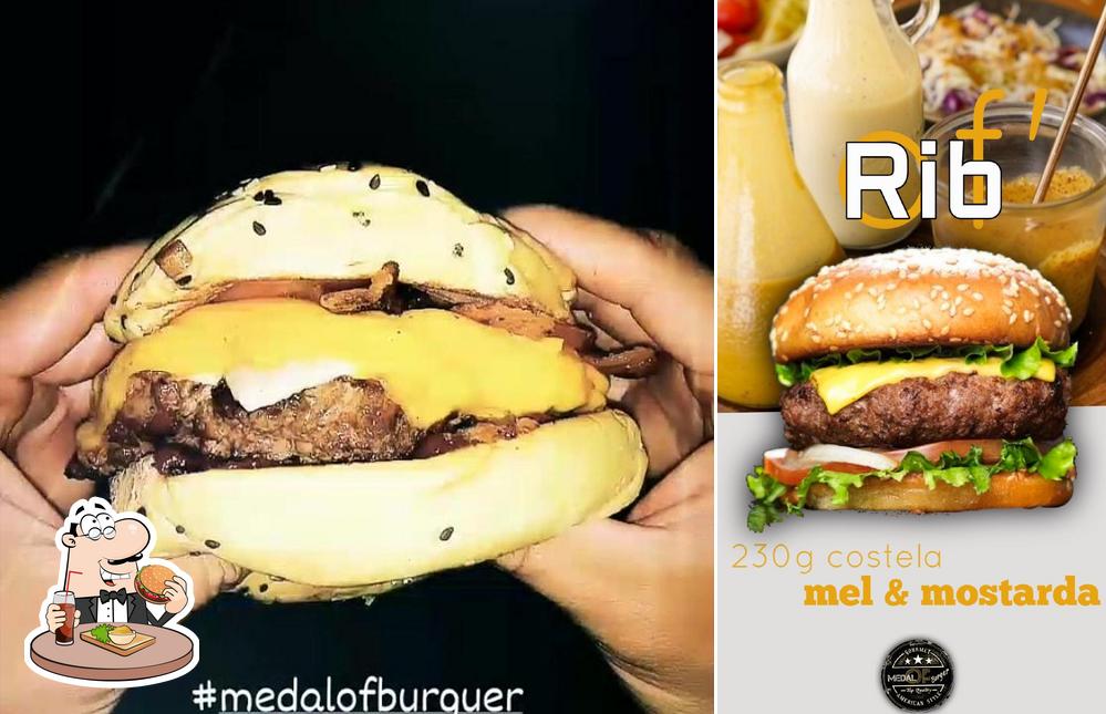 Os hambúrgueres do Medal of Burger irão saciar diferentes gostos