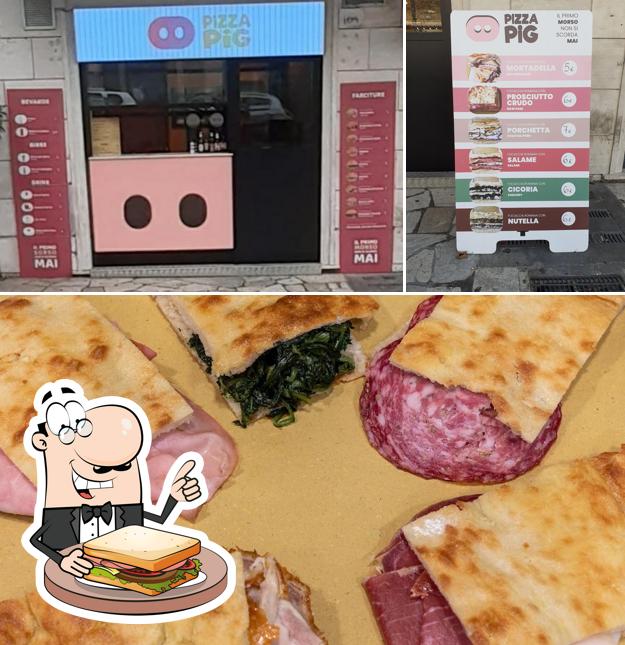 Scegli un panino a Pizza Pig