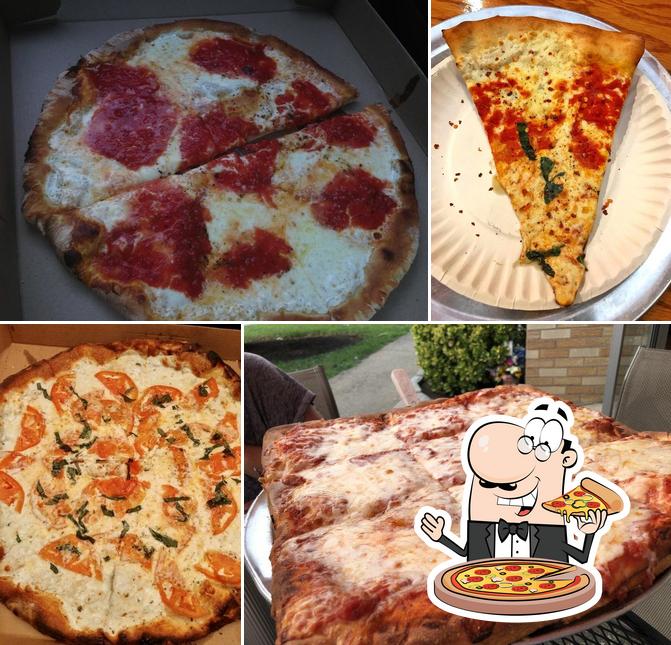 Get pizza at Three Boys From Italy