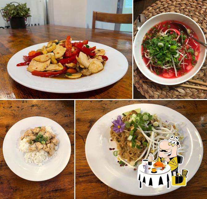 Meals at Lotus Thai Cafe