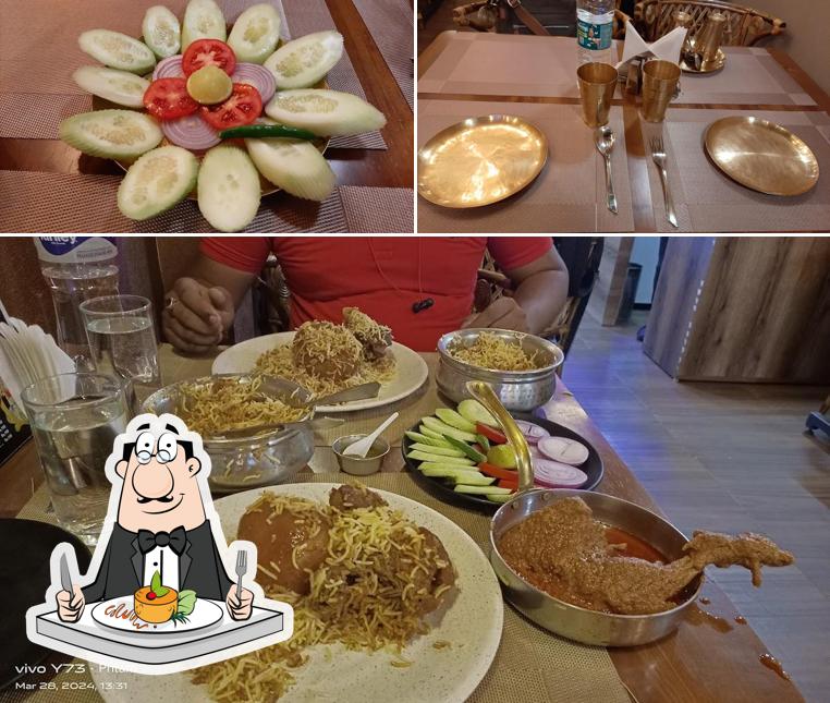 Food at Biriyani Plaza Ranaghat