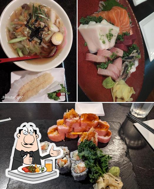 Еда в "Unagi Sushi"