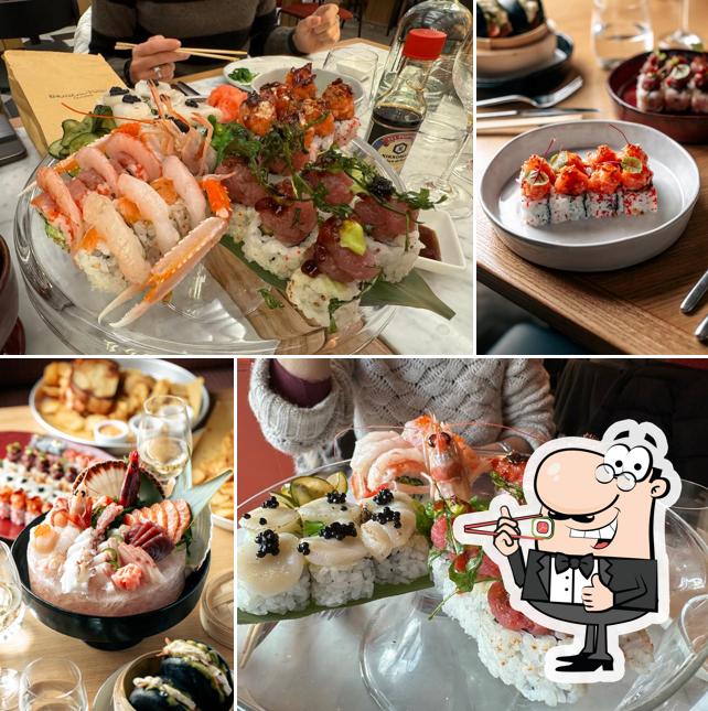 Essayez différentes options de sushi