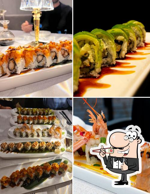 Prova le diverse opzioni di sushi