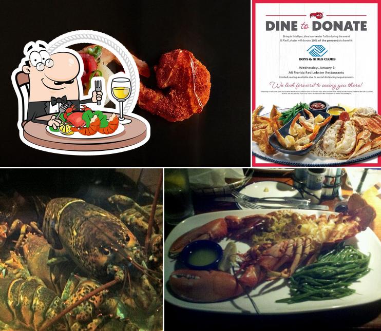 Закажите блюда с морепродуктами в "Red Lobster"