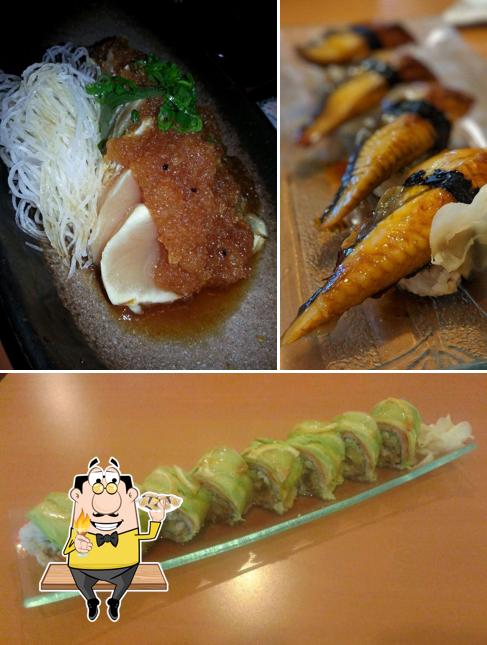 Try out seafood at Take Sushi Japanese Restaurant