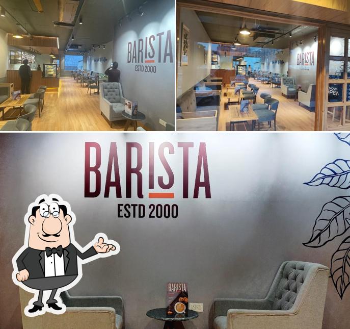The interior of Barista