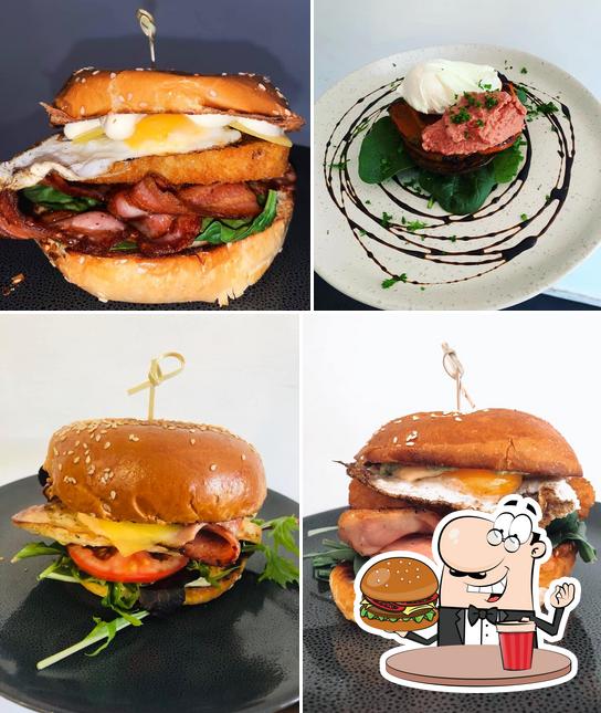 Try out a burger at The Cheeky 3