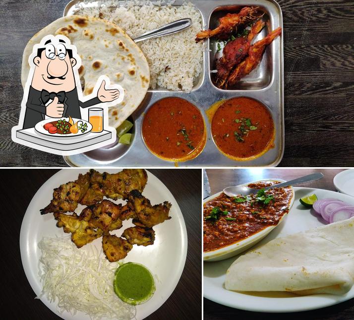 Food at Jay Malhar family restaurent