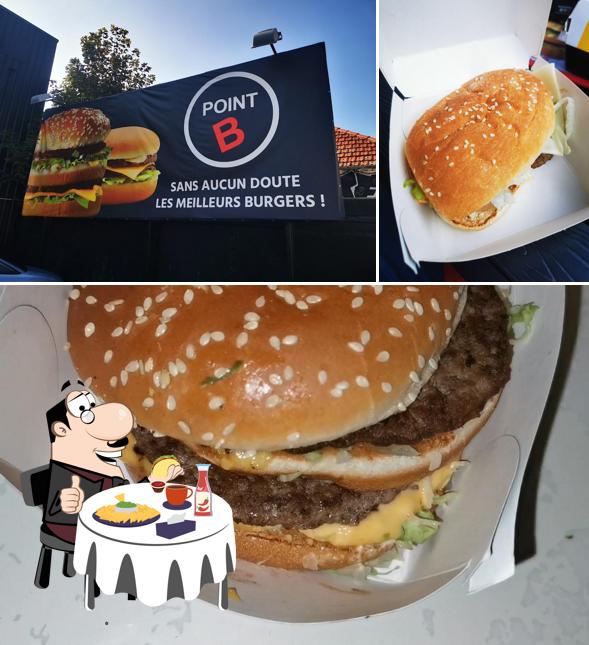 Les hamburgers de Point B Herblay will conviendront différents goûts