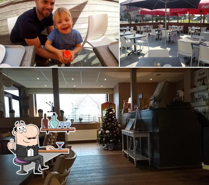 L'intérieur de Frituur Eric
