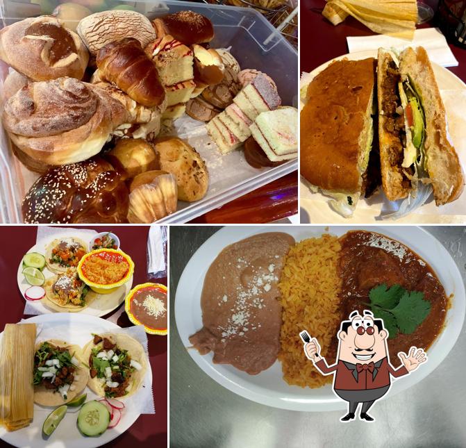 Еда в "Antojitos Mexicanos"