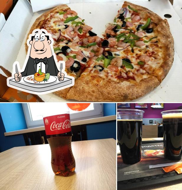 Voici l’image indiquant la nourriture et bière sur Dodo Pizza