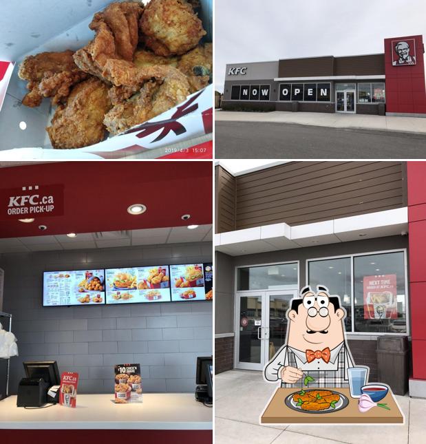 Ailes de poulet à KFC