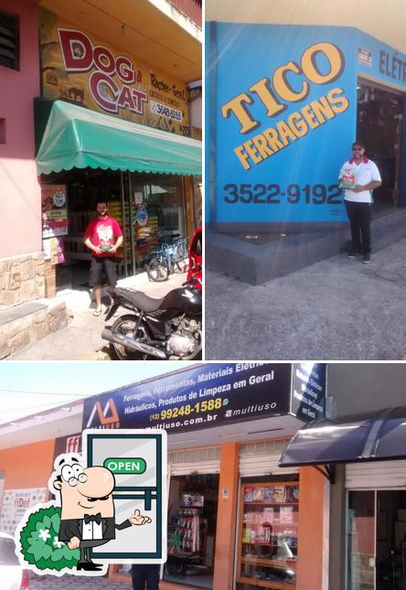 O exterior do Tonhão Lanches