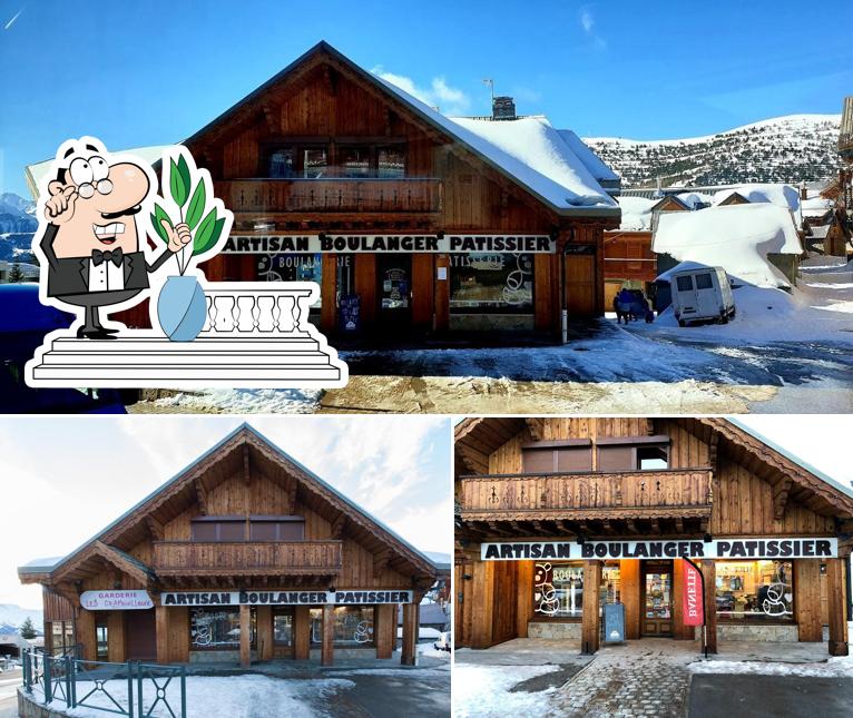 Jetez un coup d’œil à quoi ressemble Le Boulanger de l'Alpe à l'extérieur