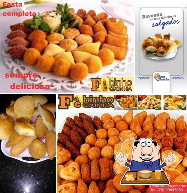 Comida em Fabio da coxinha