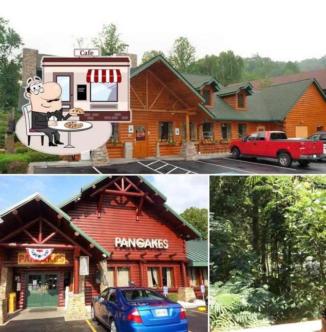 Flapjack's Pancake Cabin, 478 E. Parkway, US321 in Gatlinburg