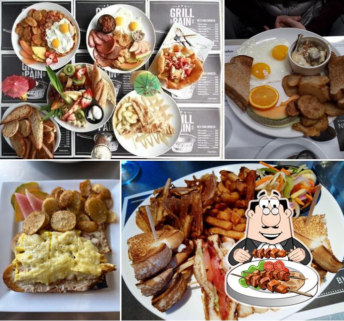 Plats à Resto Grill-Pain Déjeuner Et Dîner charcuteries artisanale