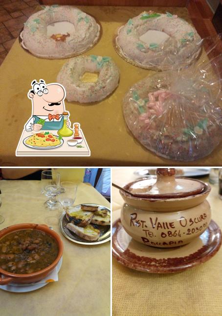Platti al Ristorante Valle Oscura