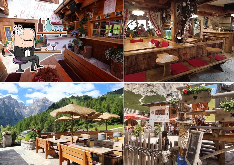Siediti a un tavolo di Rifugio Edelweiß
