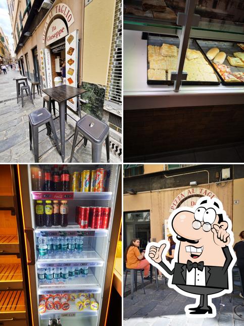 Gli interni di Da Giuseppe