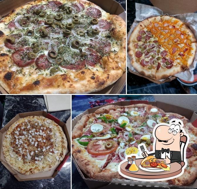 No Donattelo´s Pizza, Burguer e Açaí - Pizza hamburguer, você pode desfrutar de pizza