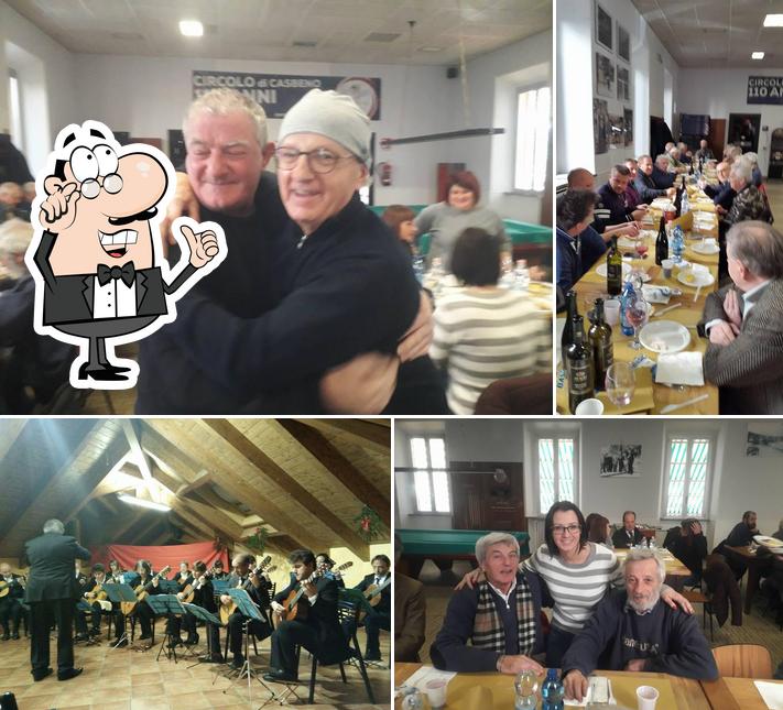 Gli interni di Circolo di Casbeno