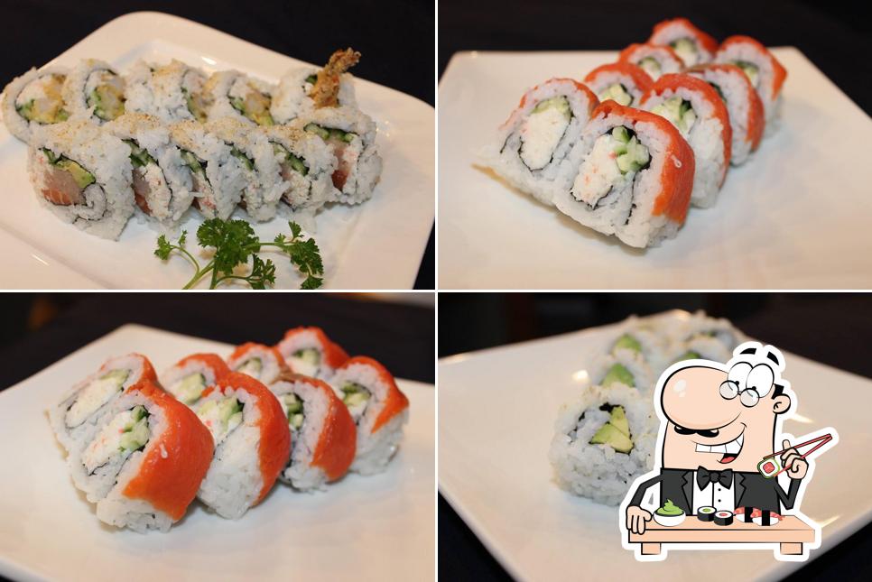 A Kira Sushi, vous pouvez déguster des sushis