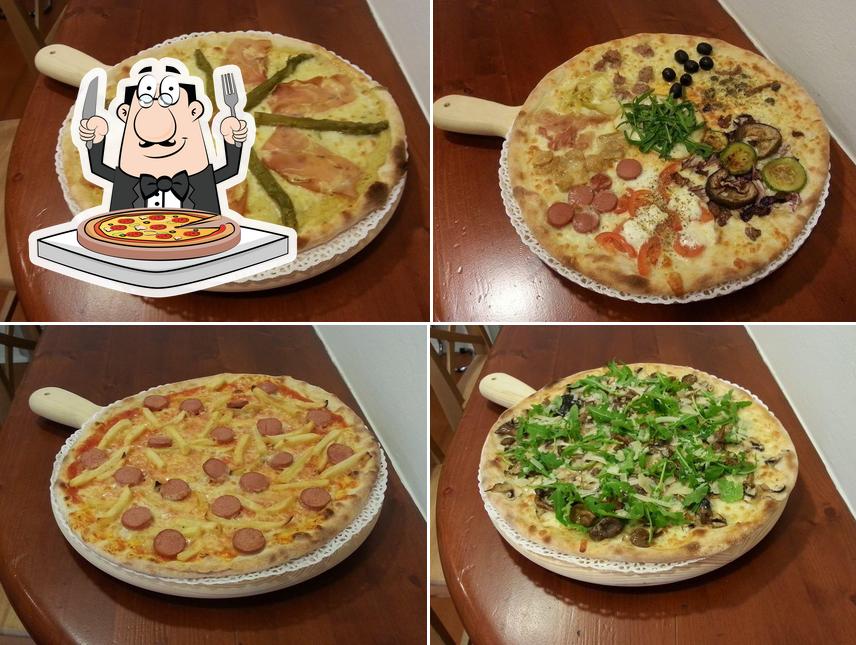 Choisissez de nombreux genres de pizzas